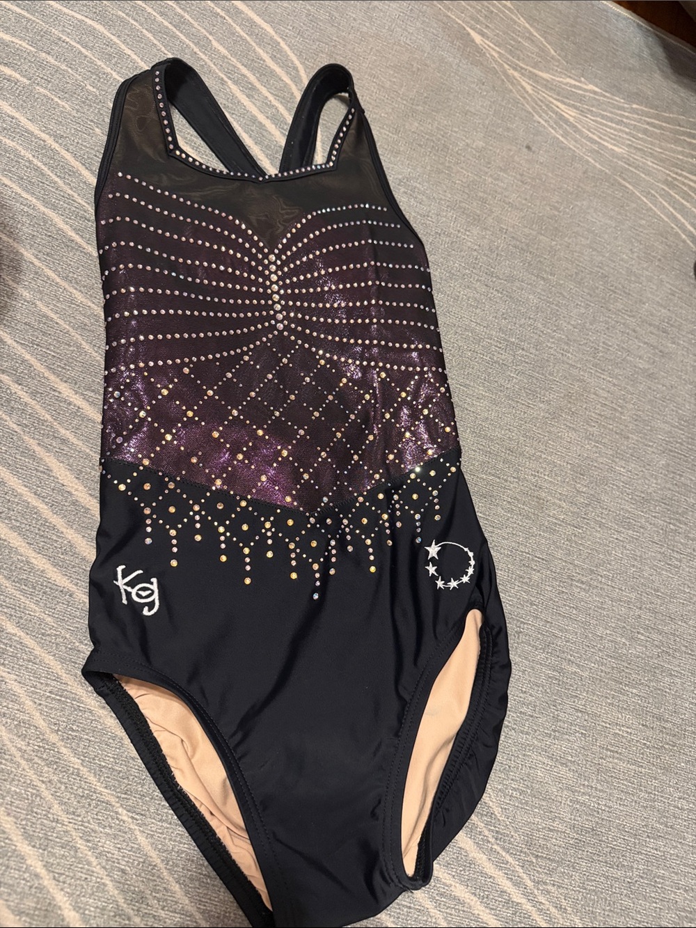 Koko & Gigi by Little Stars rhinestone leotard! Stunning like new size child L